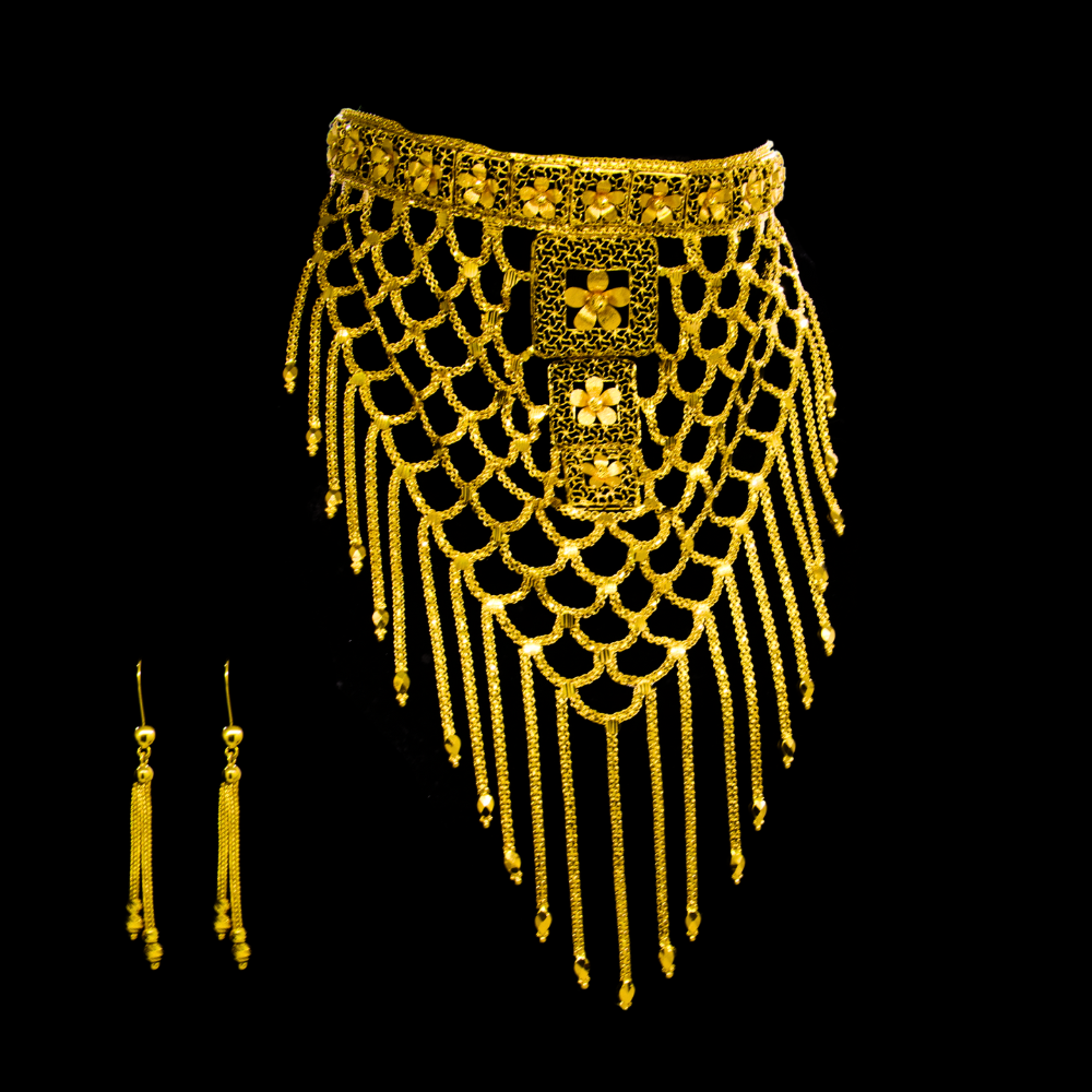 21K Short Necklace Set – SW24977